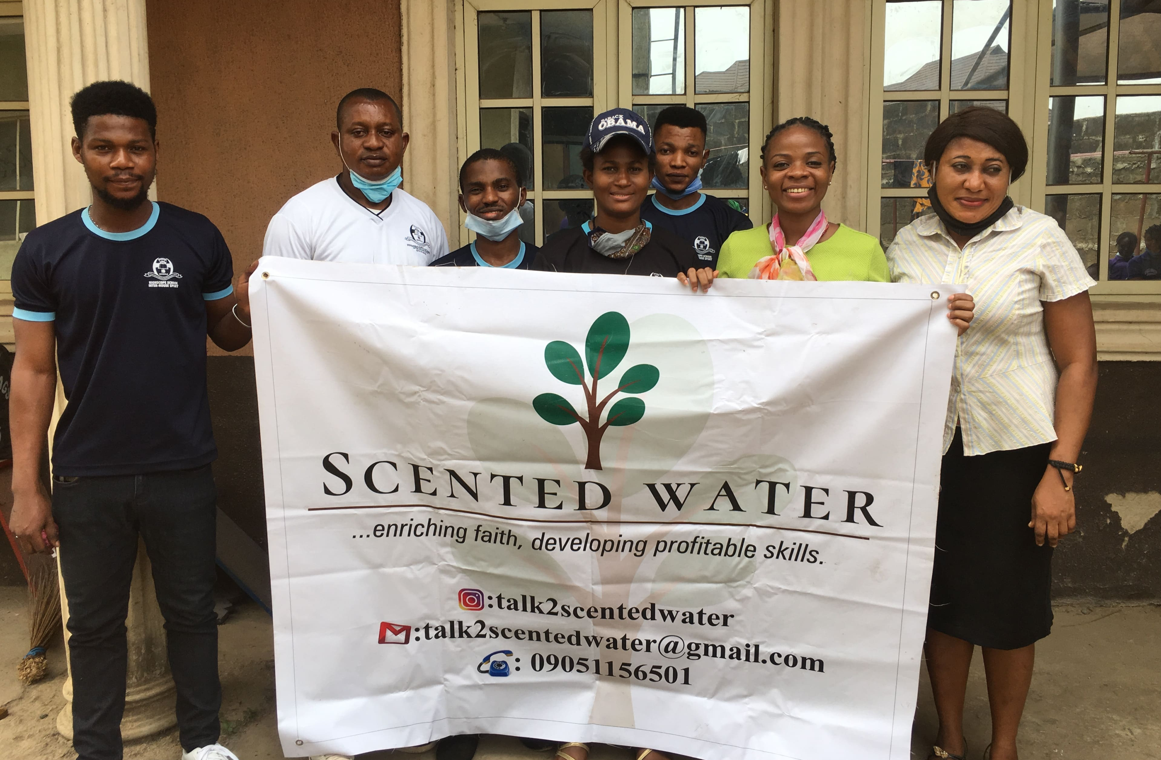 Scented Water Training in Highscope Schools