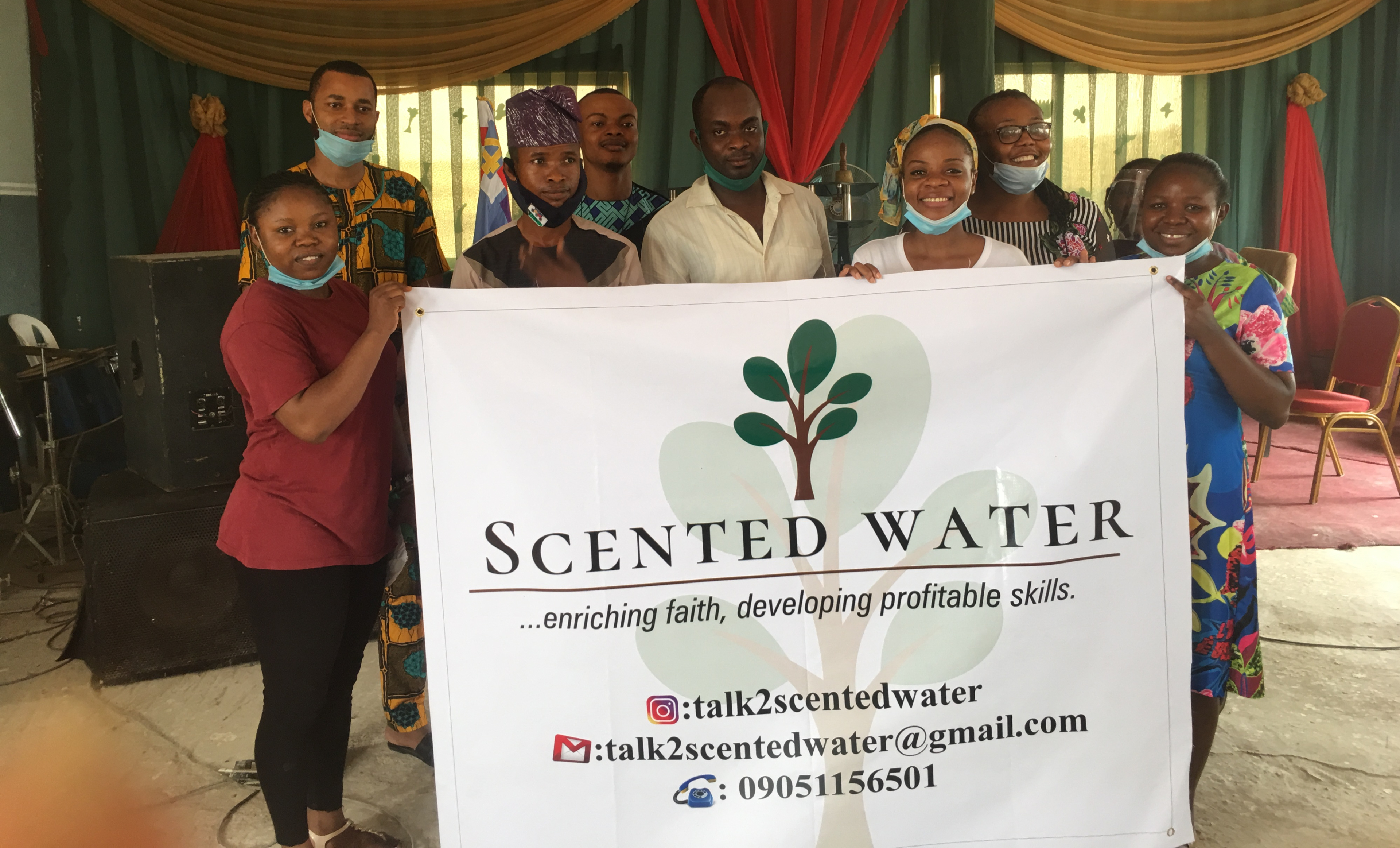 Scented Water Training in Highscope Schools